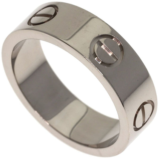 Cartier Love Ring 50 18k White Gold