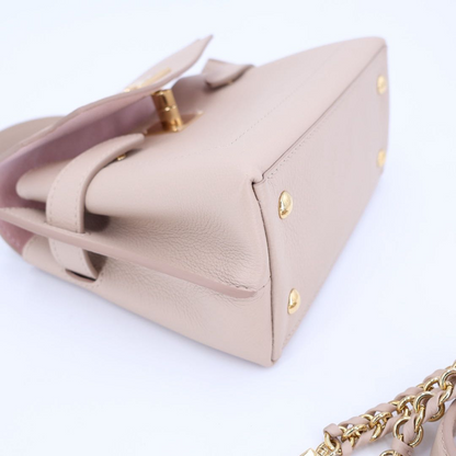 Louis Vuitton Handbag Louis Vuitton Lock Me Ever Mini Bag M21052 Ladies Grey