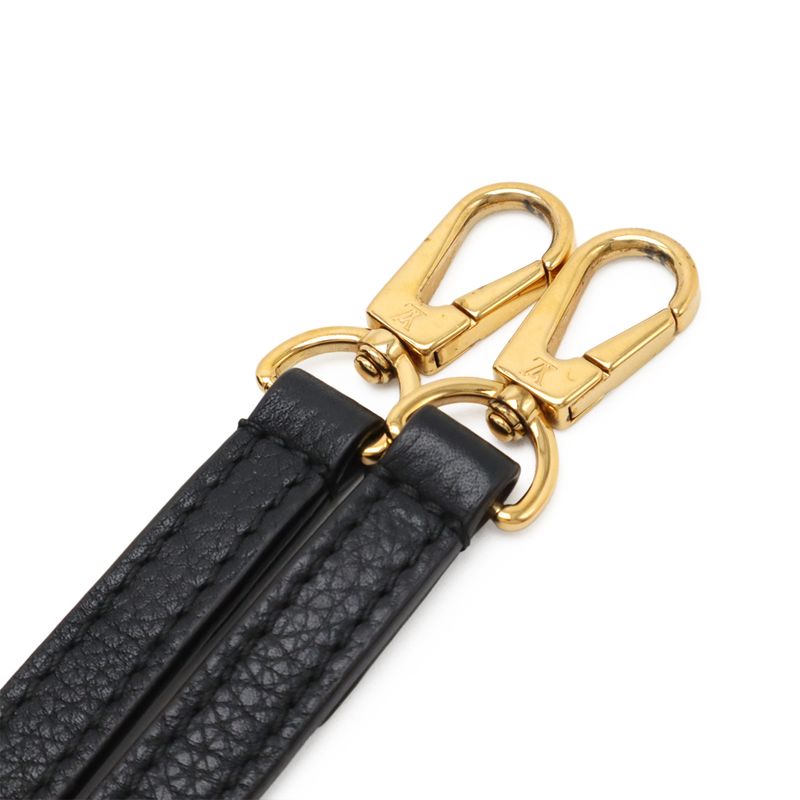 Louis Vuitton City Steamer PM Handbag 2WAY Shoulder Bag Leather Noir Black