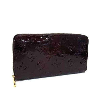 Louis Vuitton Wallet Zippy Amarant Monogram Vernis Round