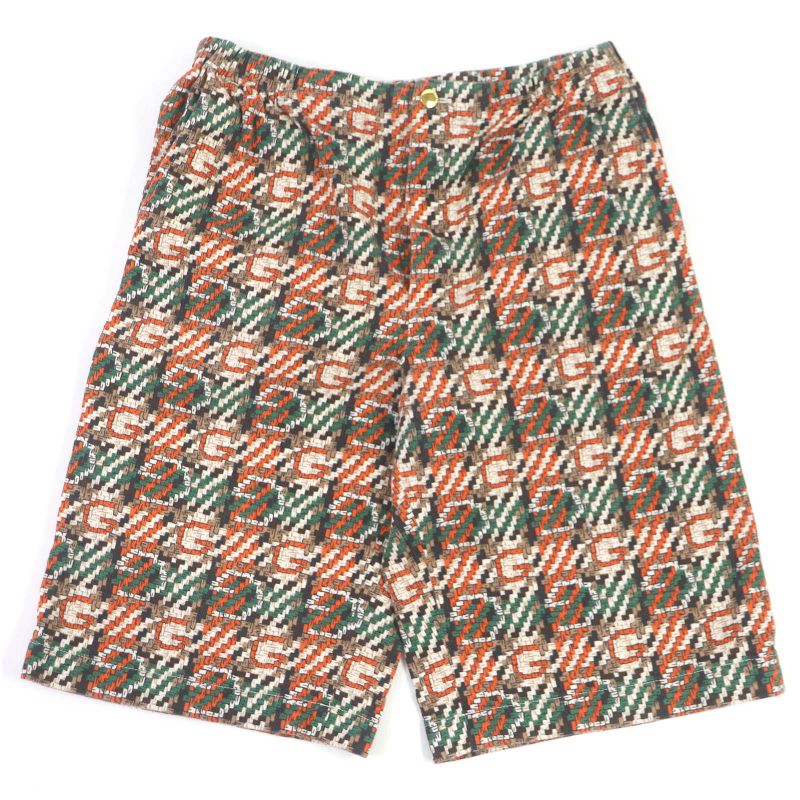 Gucci 20SS 623168/623159 100% Cotton G Logo Total Pattern Woven Effect Bow Ring