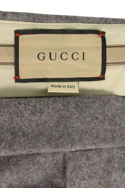 Gucci 729864 Zak73 Cashmere Blend Wool Half Pants Men 48