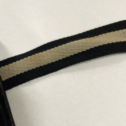 Gucci 019 0402 Tote Handbag GG Canvas Leather Black Simple Casual Ladies Men