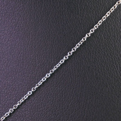 Tiffany & Co Solitaire Approx 0.3ct Pt950platinum X Diamond Ladies 2.5g Necklace