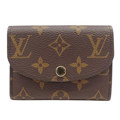 Louis Vuitton Wallet Coin Case Monogram Canvas Porte Monnaie Rosalie Rose Ballerine