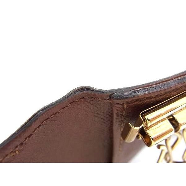 Louis Vuitton Key Case Monogram Multicles 4 Brown Leather — view 3