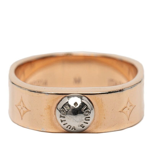 Louis Vuitton Burg Ring m Mo0214 Pink Gold Plated