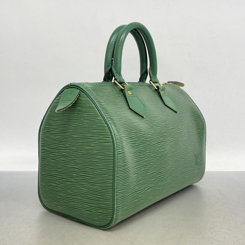 Louis Vuitton Handbag Epi Speedy 25 M43014 Borneo Green Women's