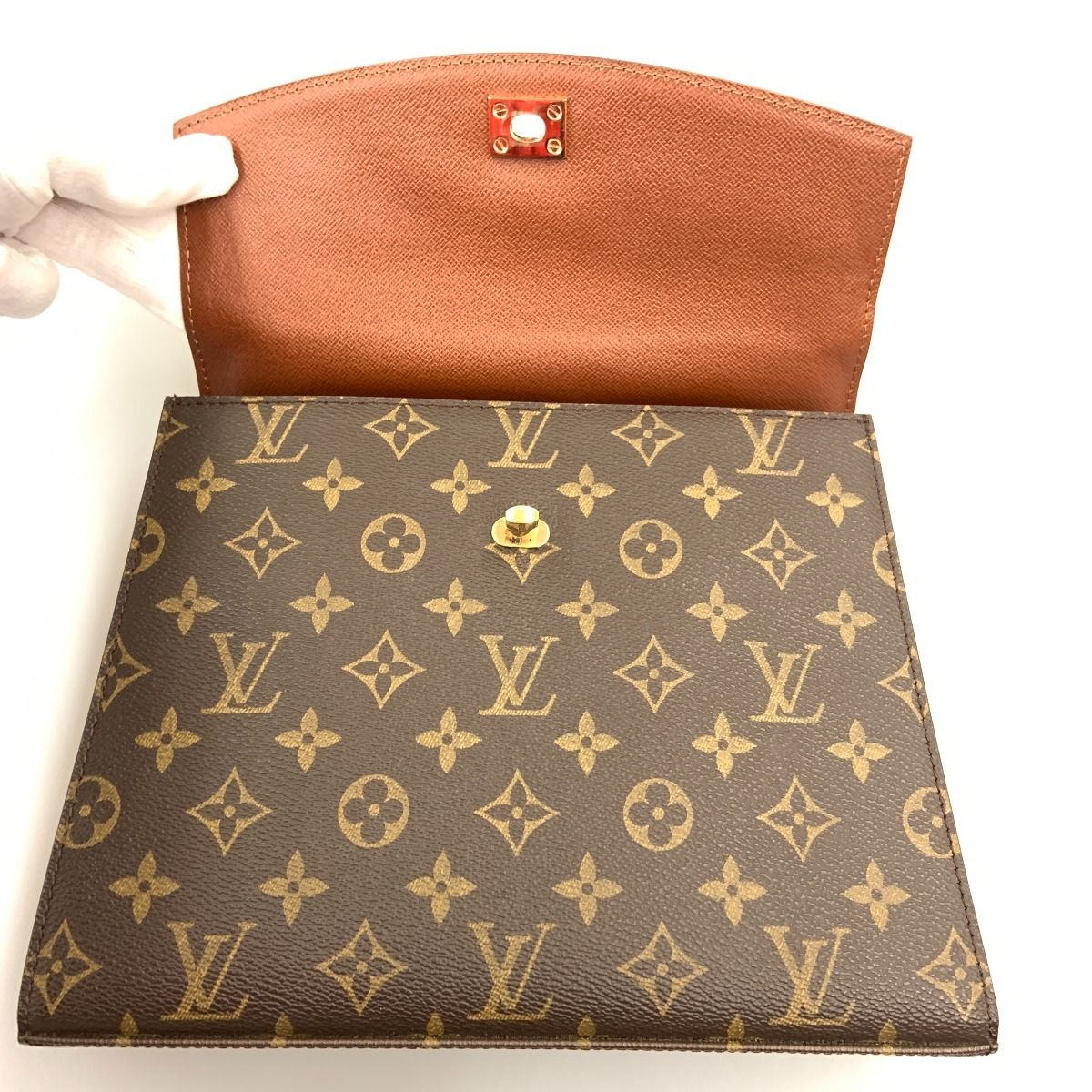 Louis Vuitton Monogram Malherbe Handbag M51379 Brown