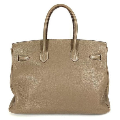 Hermes Handbag Birkin 35 Birkin 35 Togo Etoupe Gray