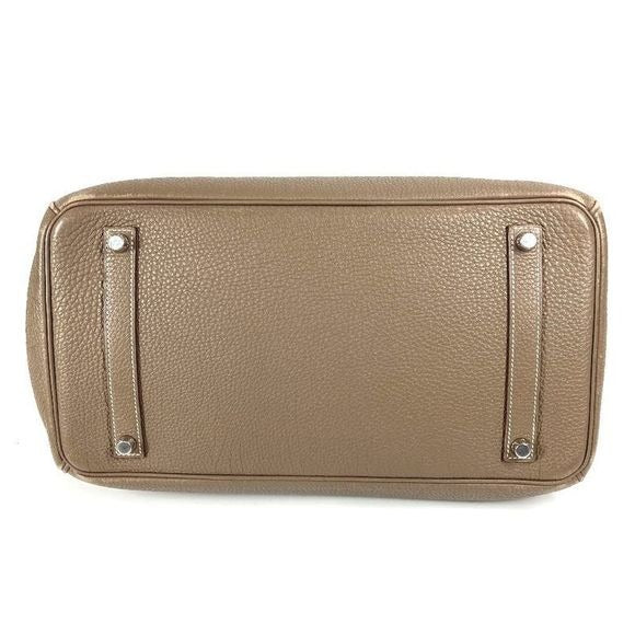 Hermes Handbag Birkin 35 Birkin 35 Togo Etoupe Gray