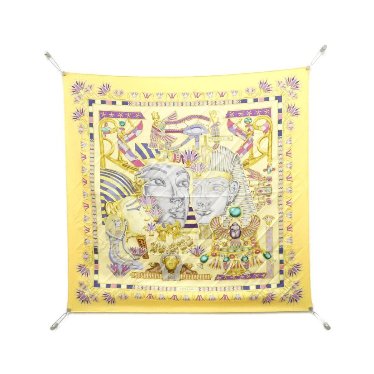 Hermes Tresours du Nil Carre Scarf