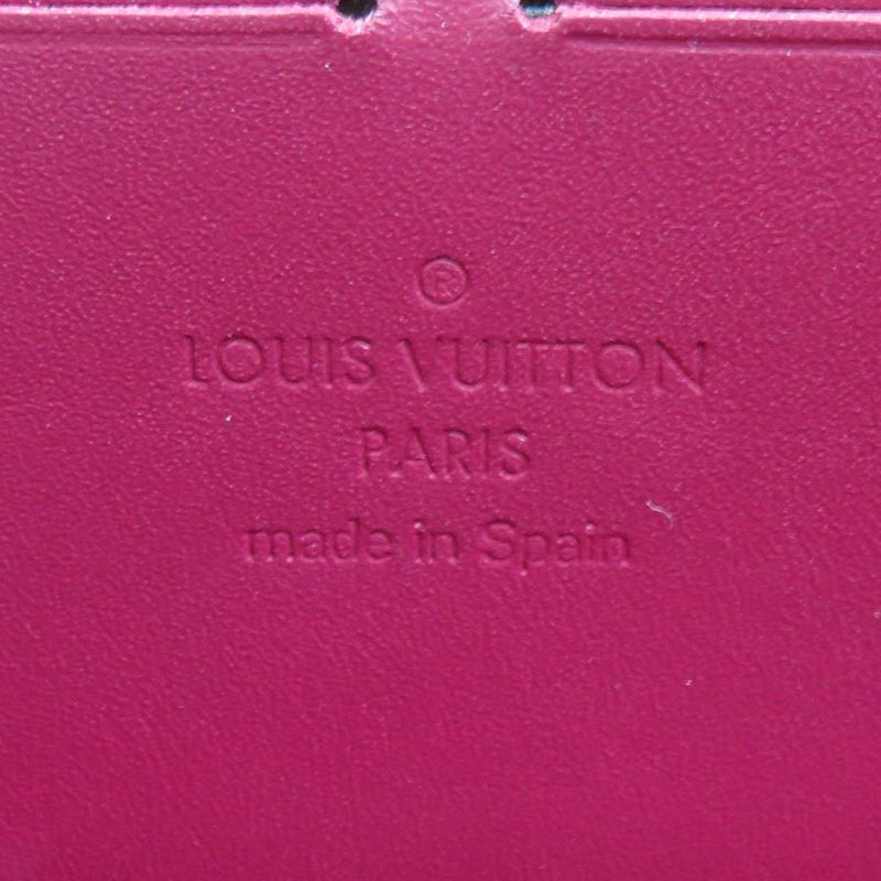Louis Vuitton Round Zipper Long Wallet Portefeuille Cles Mance M90972