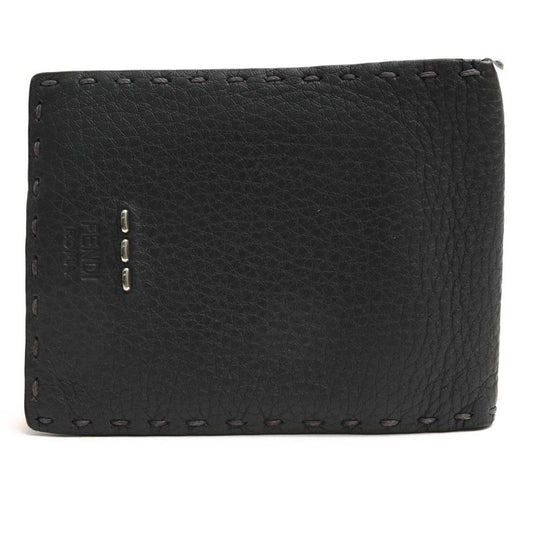 Fendi Wallet Men Leather Gray 7 M0194 O7 N Fogxn Coin