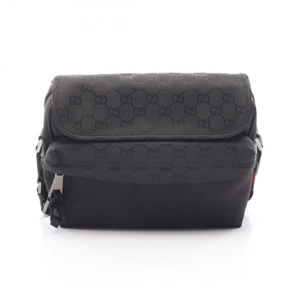 Gucci Shoulder Bag GG Nylon Black