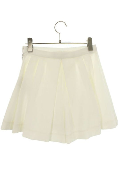 Louis Vuitton 22AW Rw222w P89 Fnpa42 Pleated Mini Culottes Skirt Women 34