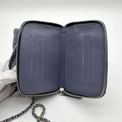 Chanel Shoulder Bag Mini Quilted CC Logo Turnlock — view 15