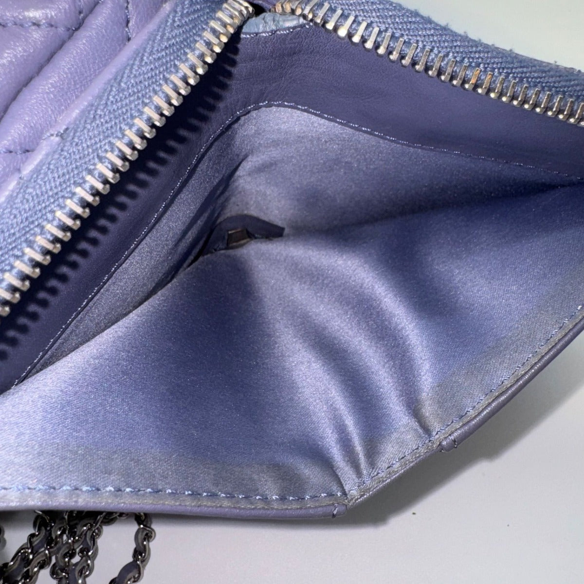Chanel Shoulder Bag Mini Quilted CC Logo Turnlock — view 16