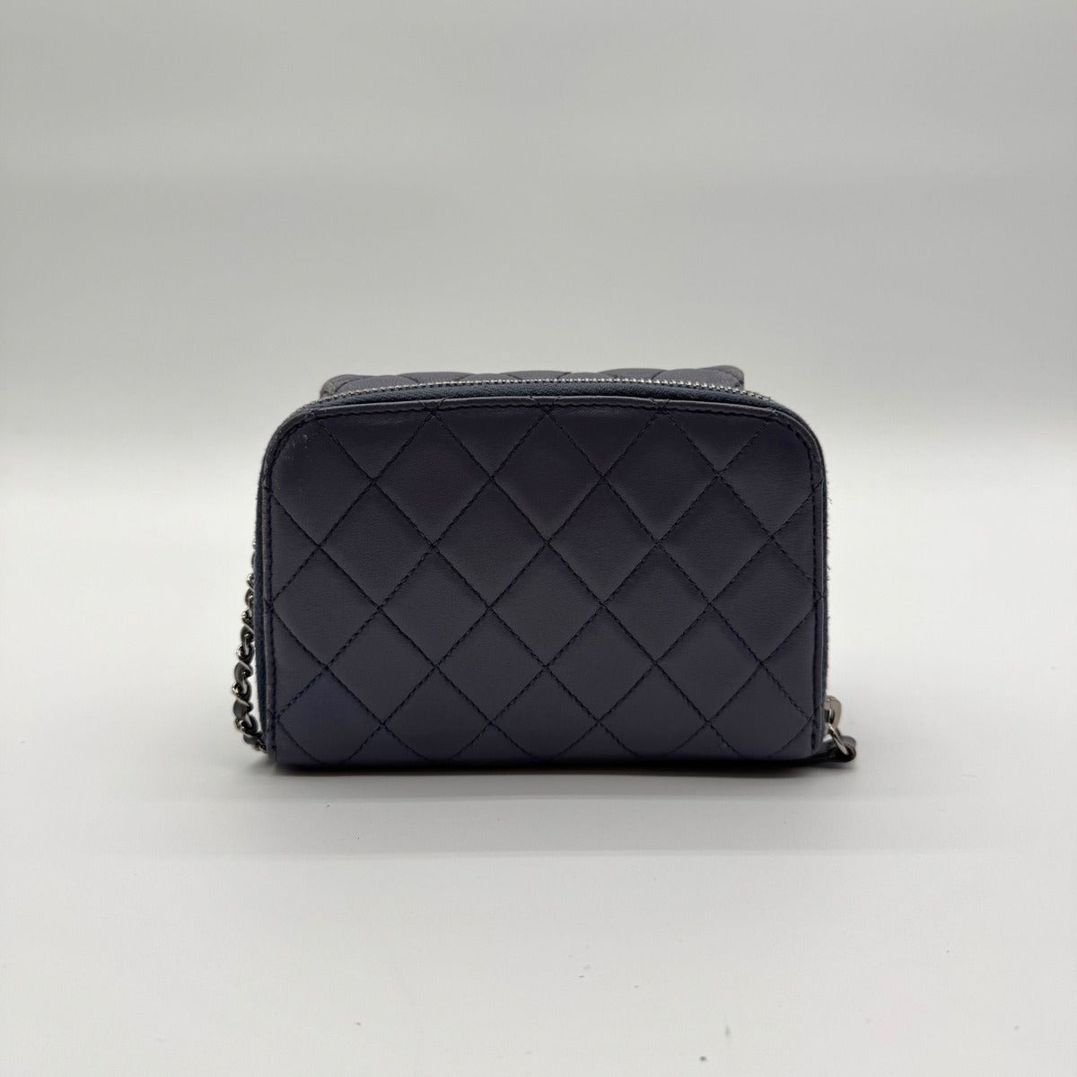 Chanel Shoulder Bag Mini Quilted CC Logo Turnlock — view 2