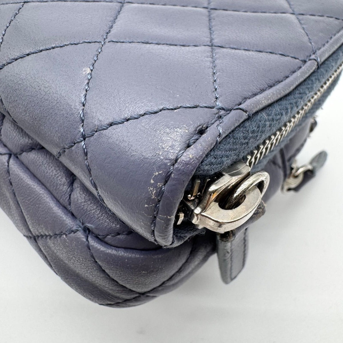 Chanel Shoulder Bag Mini Quilted CC Logo Turnlock — view 10