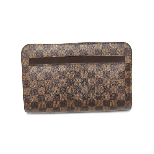 Louis Vuitton Damier Clutch Bag Saint Second