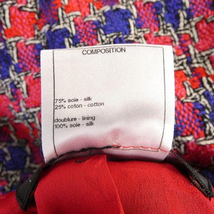 Chanel Jacket Red 36 Navy — view 3