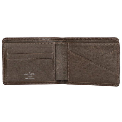 Louis Vuitton M30958 Portefeuille Taiga Leather Bifold Wallet Men's
