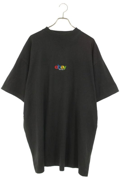 Balenciaga 787349 Trve8 Ebay Logo Embroidered T-shirt Men 3