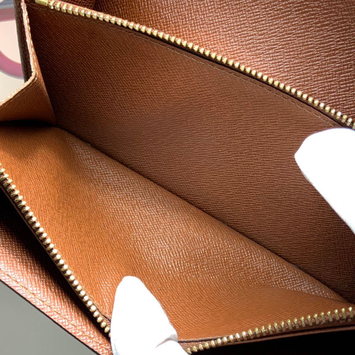 Louis Vuitton Monogram Pochette Porto Monet Credit Bifold Long Wallet M61725