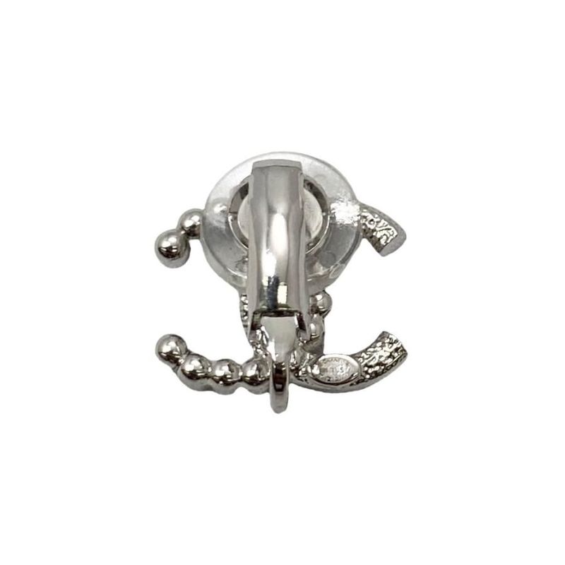 Chanel Earring Coco Mark Abd651 Rhinestone