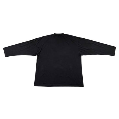Em0764 Balenciaga Logo Long Over Long Sleeve T-Shirt 681046 5 Size S