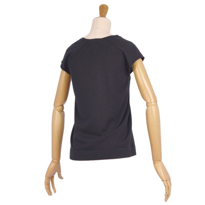 Hermes Knitted Sweater Sleeveless Cotton Silk — view 5