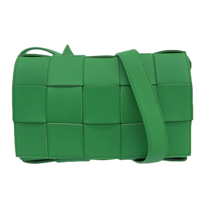 Bottega Veneta Lambskin Classic Cassette Shoulder Bag