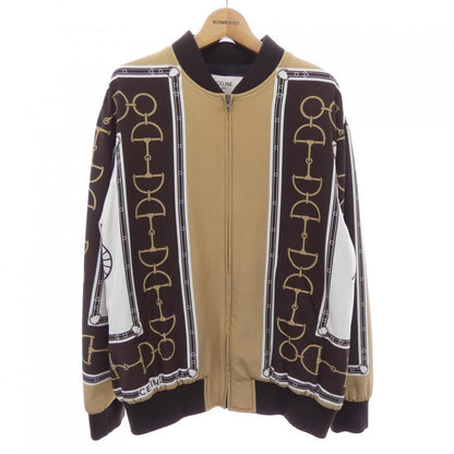 Celine Jacket Silk Brown