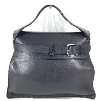 Hermes Handbag Etri Belt Leather Black X