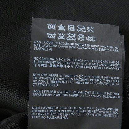 Saint Laurent Paris 344674 Eddie Period Suede Leather Jacket Blouson Black 50