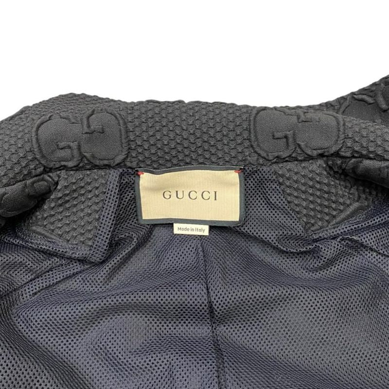 Gucci GG Stretch Jersey S Size Pants M Size 724491 Neon Blen Black Green Top