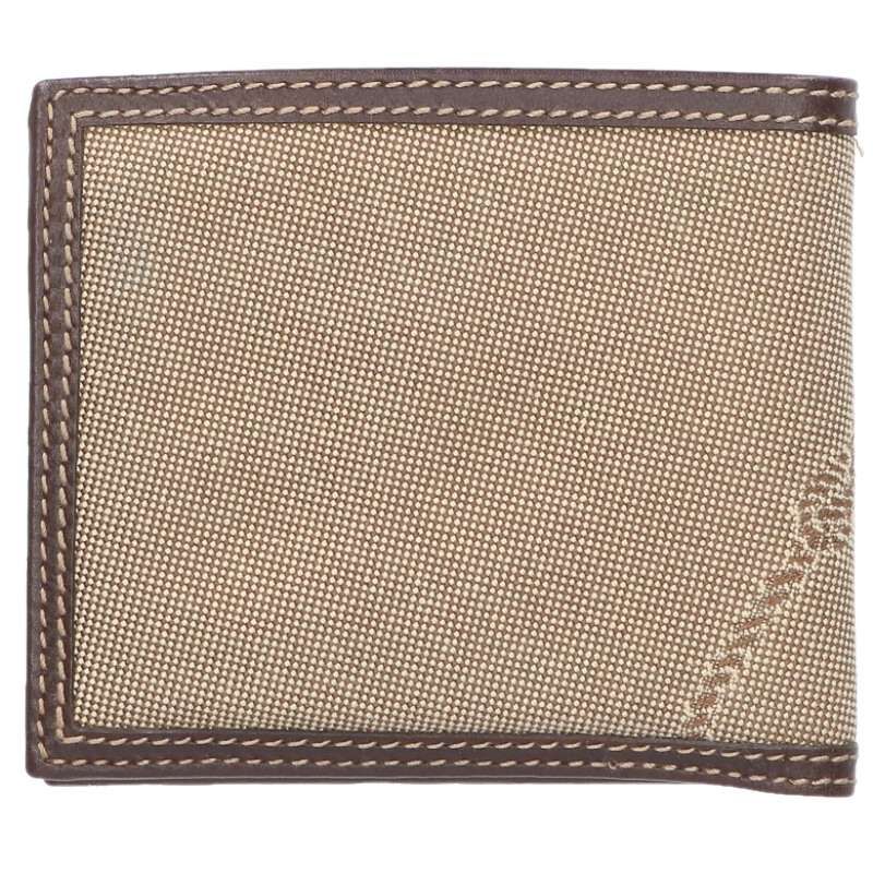 Prada 2m0738 Logo Jacquard Leather Bifold Wallet For Men