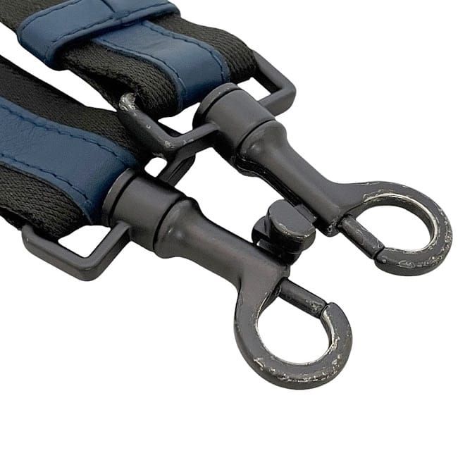 Bottega Veneta Shoulder Bag Blue Intrecciato Excellent Condition Leather