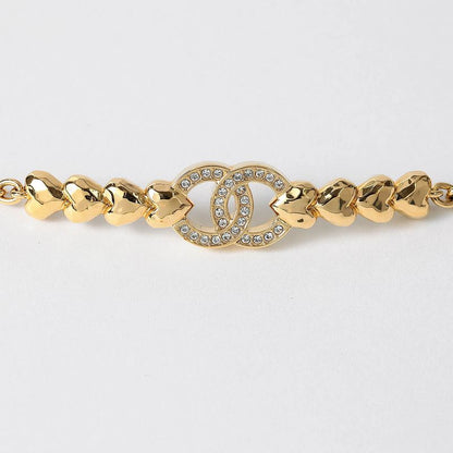 Chanel Necklace Choker Necklace Gold