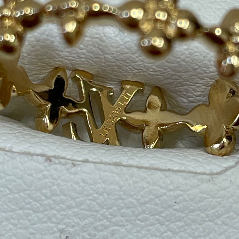 Louis Vuitton M1438l Baby Louis Ring #15.5 A25-2895