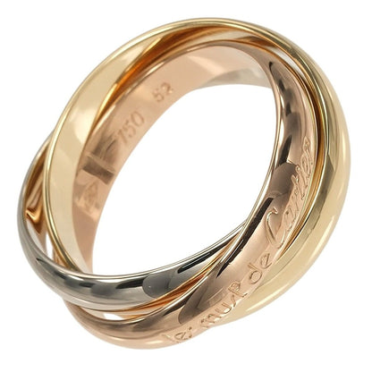 Cartier Trinity mm Band 18k Gold Ring