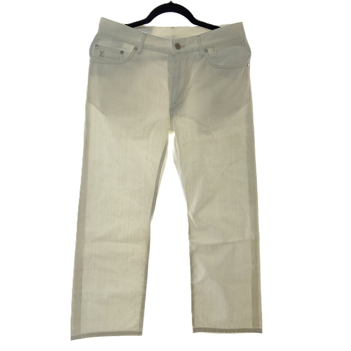 Louis Vuitton Pants Denim Jeans Usa White