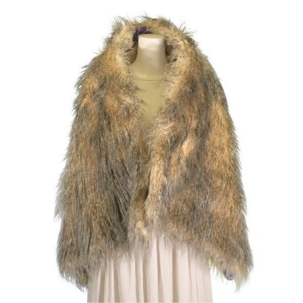 Prada Poncho Jacket Polyester Brown