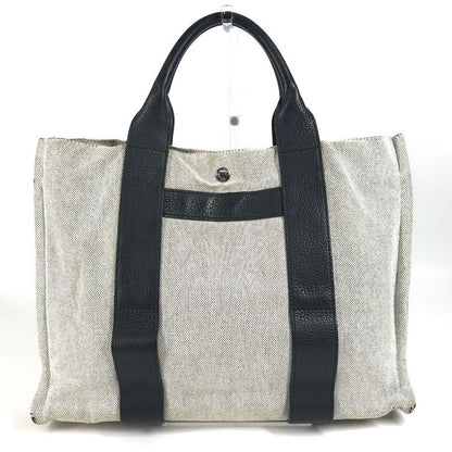 Hermes Handbag Sac Arne MM Cotton Black