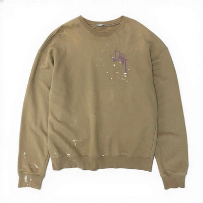 Dior Homme Cactus Jack Oversize Logo Sweatshirt Painted Crew Neck Embroidery L — view 2