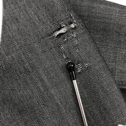 Dior Homme - Wool Mohair Tapered Slacks With A Front Cutout - 48 - Gray - Men's