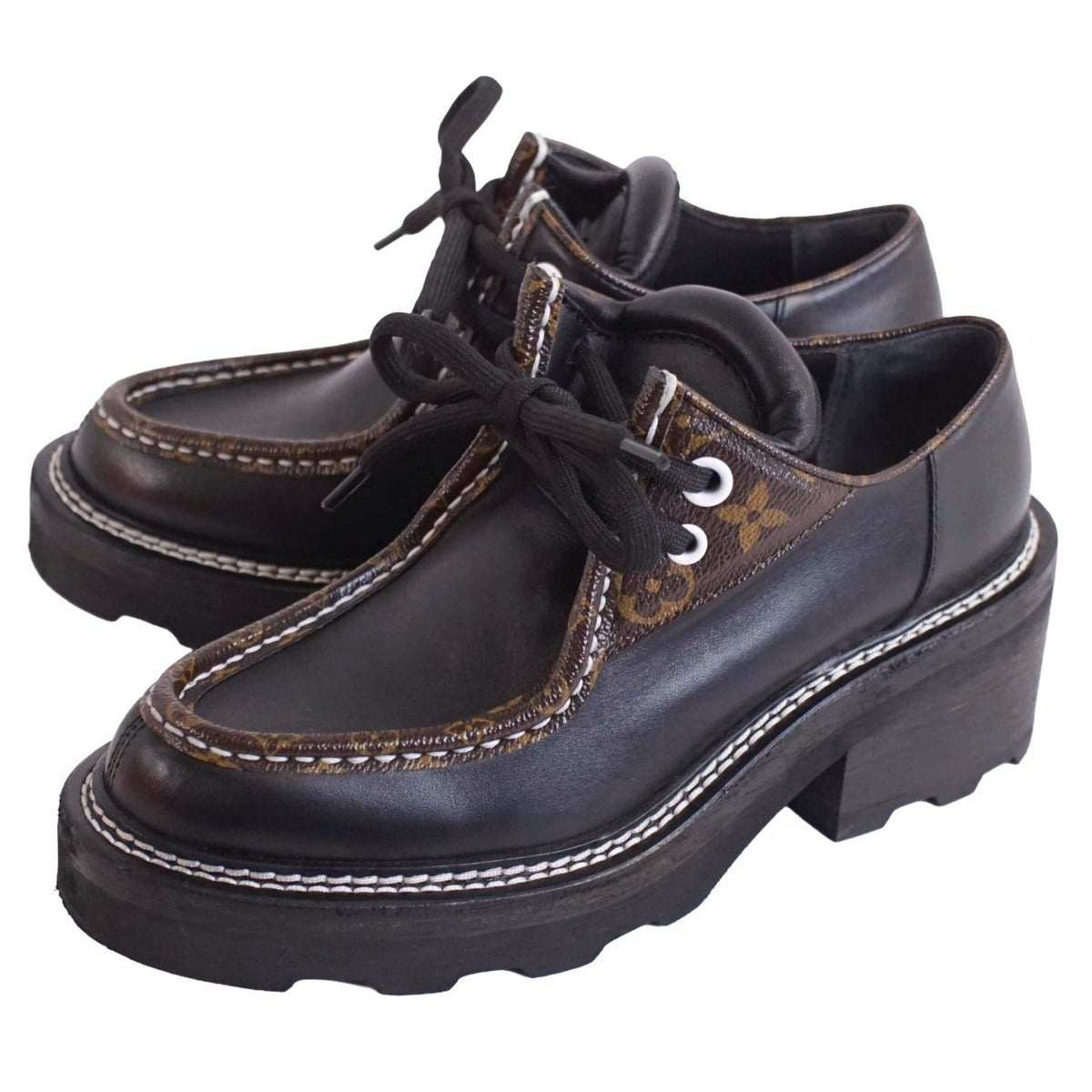 Louis Vuitton Loafer Bob Line Mocha — view 2