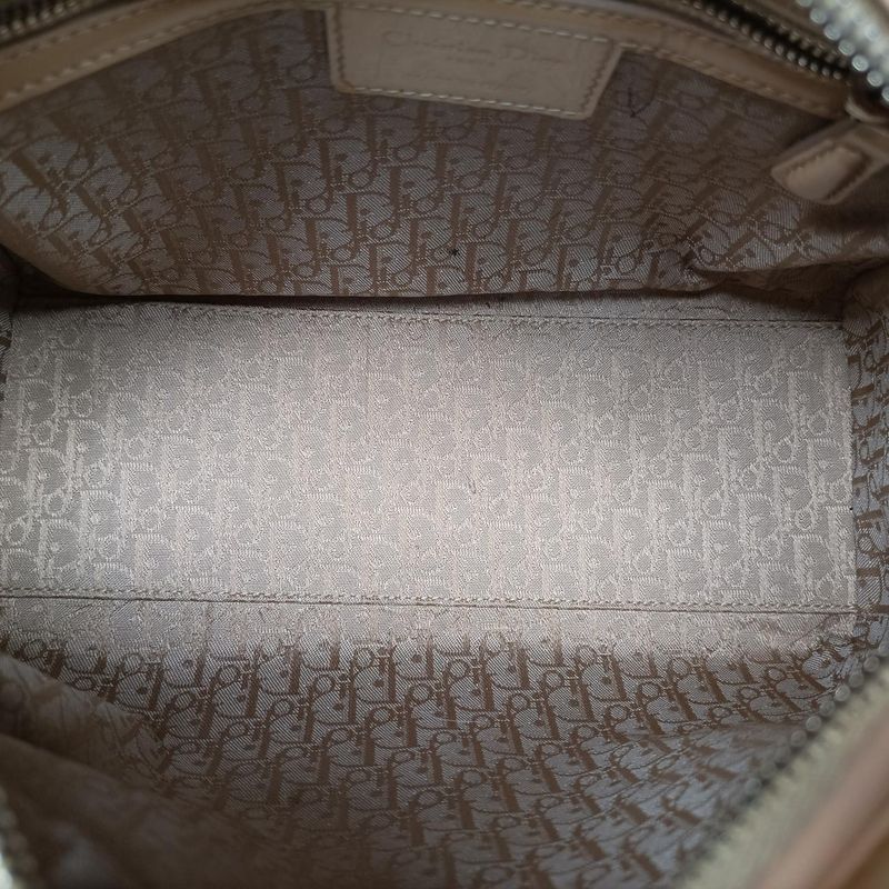 Christian Diorchristian Dior Lady Dior Beige Patent 14b-ma-0112