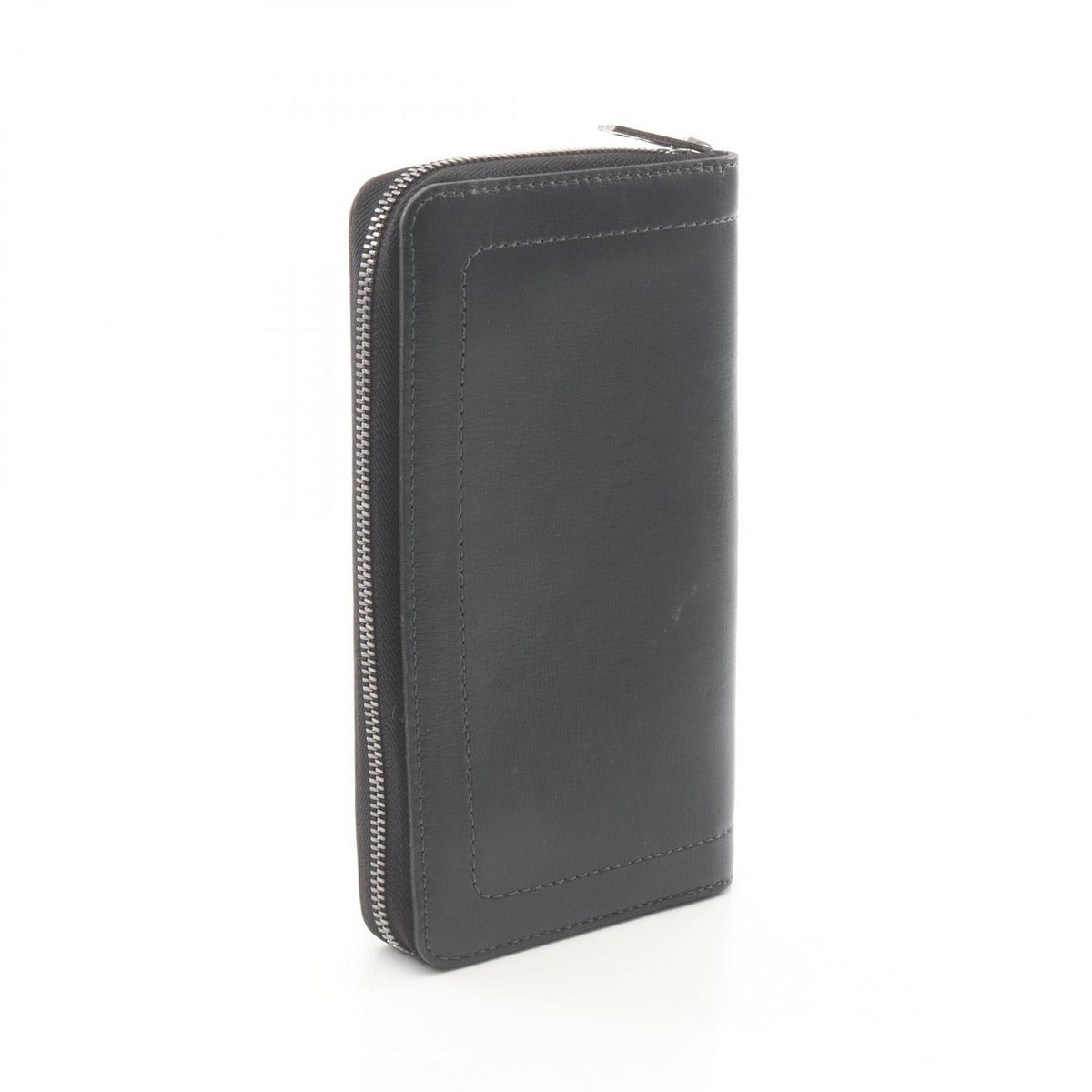 Louis Vuitton Round Long Wallet Zippy Organizer Basalt Leather or — view 2
